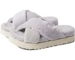 UGG Fuzz Sugar Terry Cross Slide